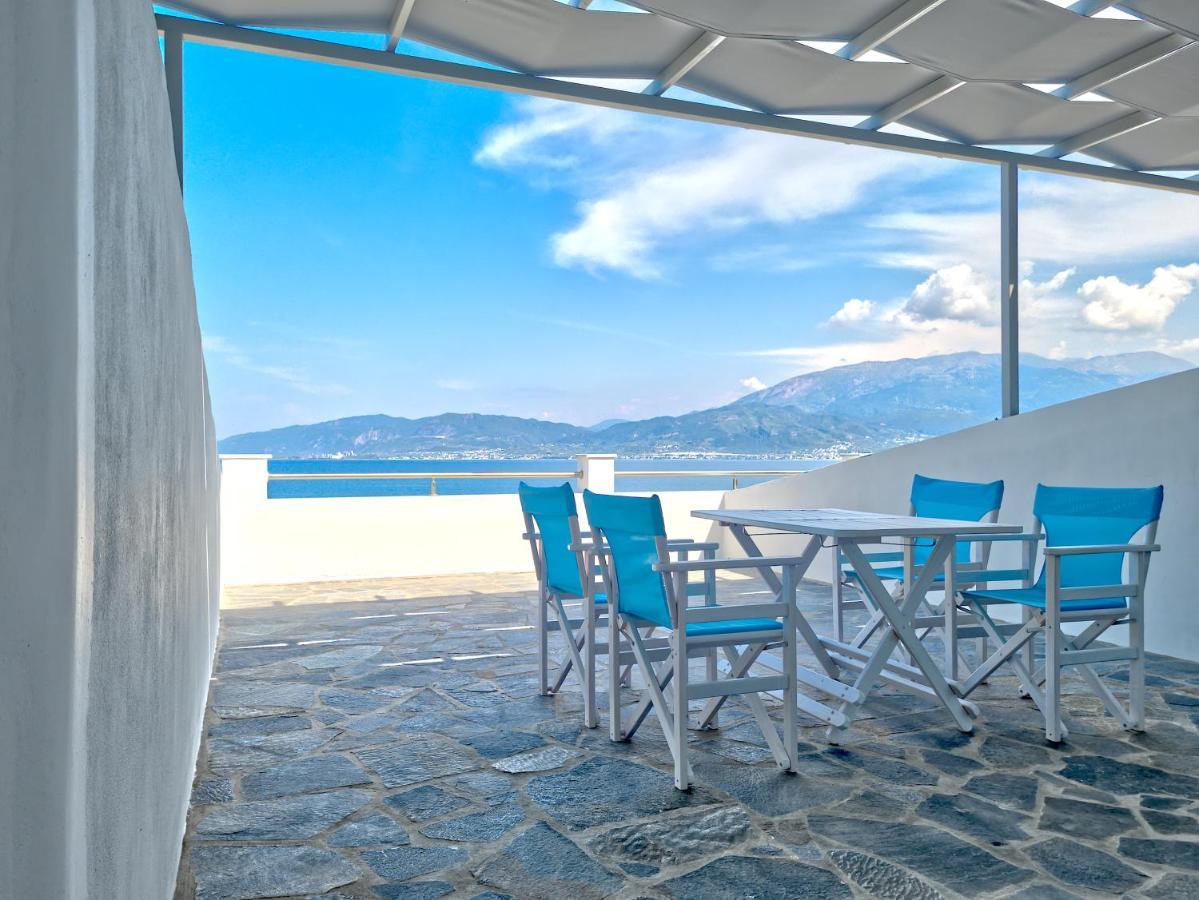 Epipleon Luxury Suites -104- Δωμάτιο 35Τμ Με Βεράντα 35Τμ Μπροστά Στη Θάλασσα 나프팍토스 외부 사진