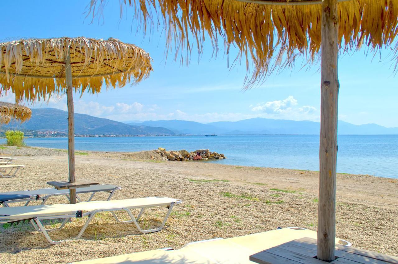 Epipleon Luxury Suites -104- Δωμάτιο 35Τμ Με Βεράντα 35Τμ Μπροστά Στη Θάλασσα 나프팍토스 외부 사진